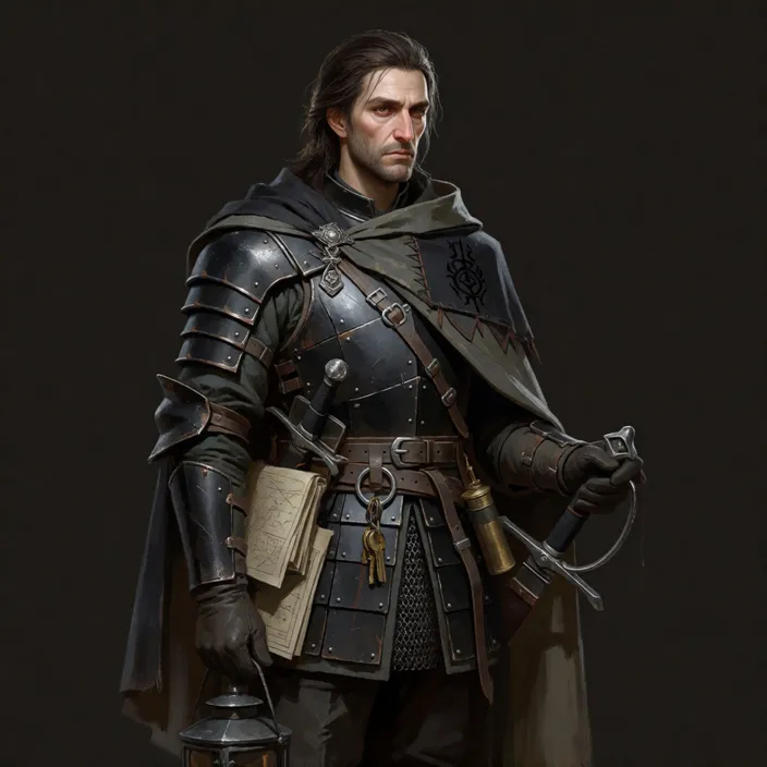 A portrait of Commander Avel Teren