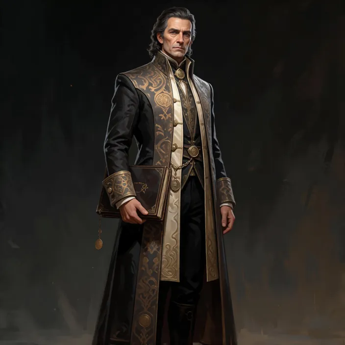 A portrait of Lord Cassovar Merent