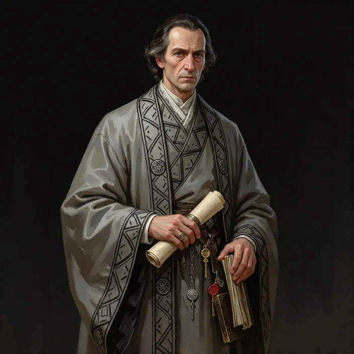 A portrait of Chancellor Merovan