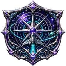 The crest of the Cosmos Voyagers