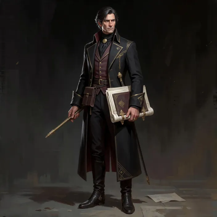 A portrait of Lord Marcellin Auric