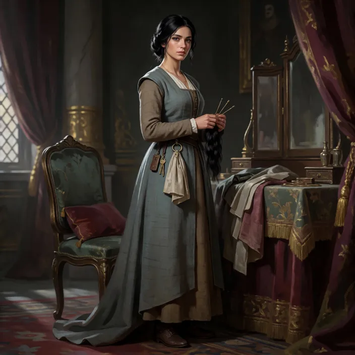 A portrait of Nalia