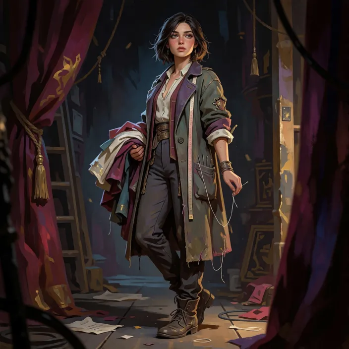 A portrait of Tessa